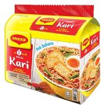 Maggi Nestle Malaysia 2 Minute Instant Curry Flavour Masala Noodles 5 Packs x 79g Kari Spicy Pedas Mee Chili Soup