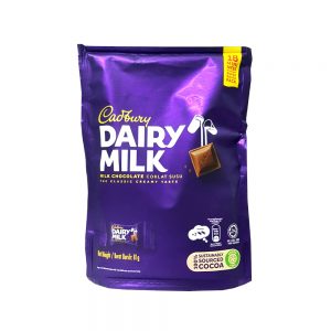 Cadbury Dairy Milk Chocolate 18 Mini Bites Pouch (81g)
