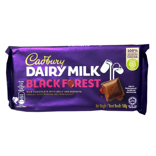 Cadbury Dairy Milk Black Forest Bar